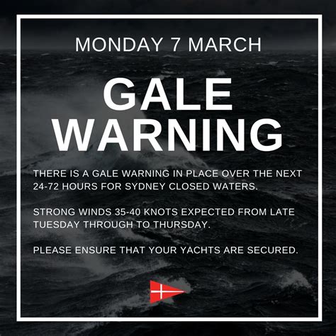Gale Warning .